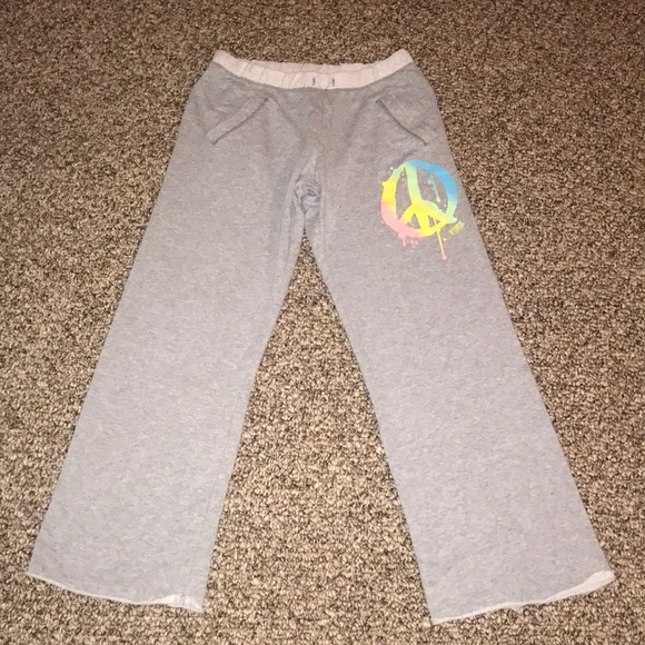 PINK Victoria's Secret Pants - Victoria secret wide leg sweatpants